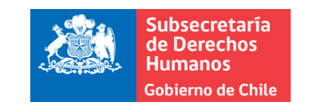 Subsecretaría de Derechos Humanos · Gobierno de Chile